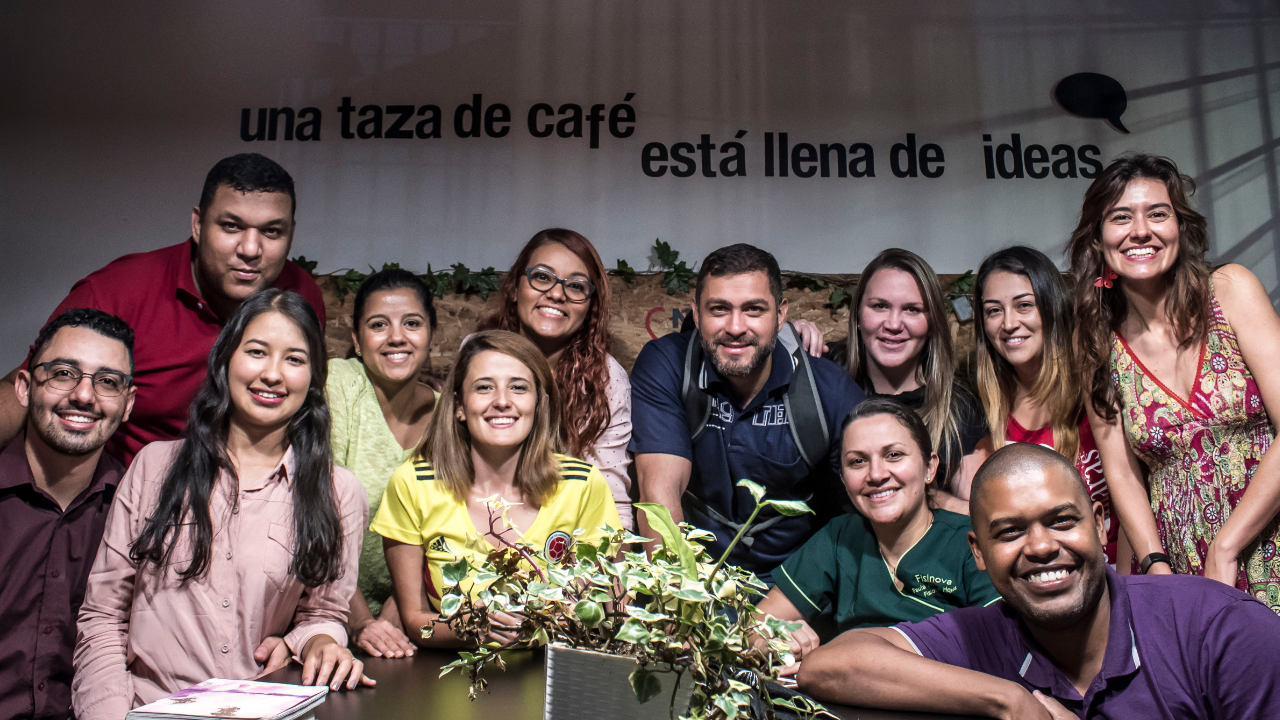 2017. Primeiro GC em uma cafetería.